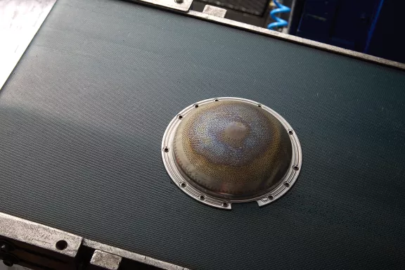 Minifaber fertigt den Flammenverteiler für Kessel, eine innovative Komponente eines Brenners für Brennwertkessel. Integriertes Verbrennungssystem.